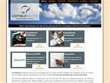 Tablet Screenshot of consulpyme.com